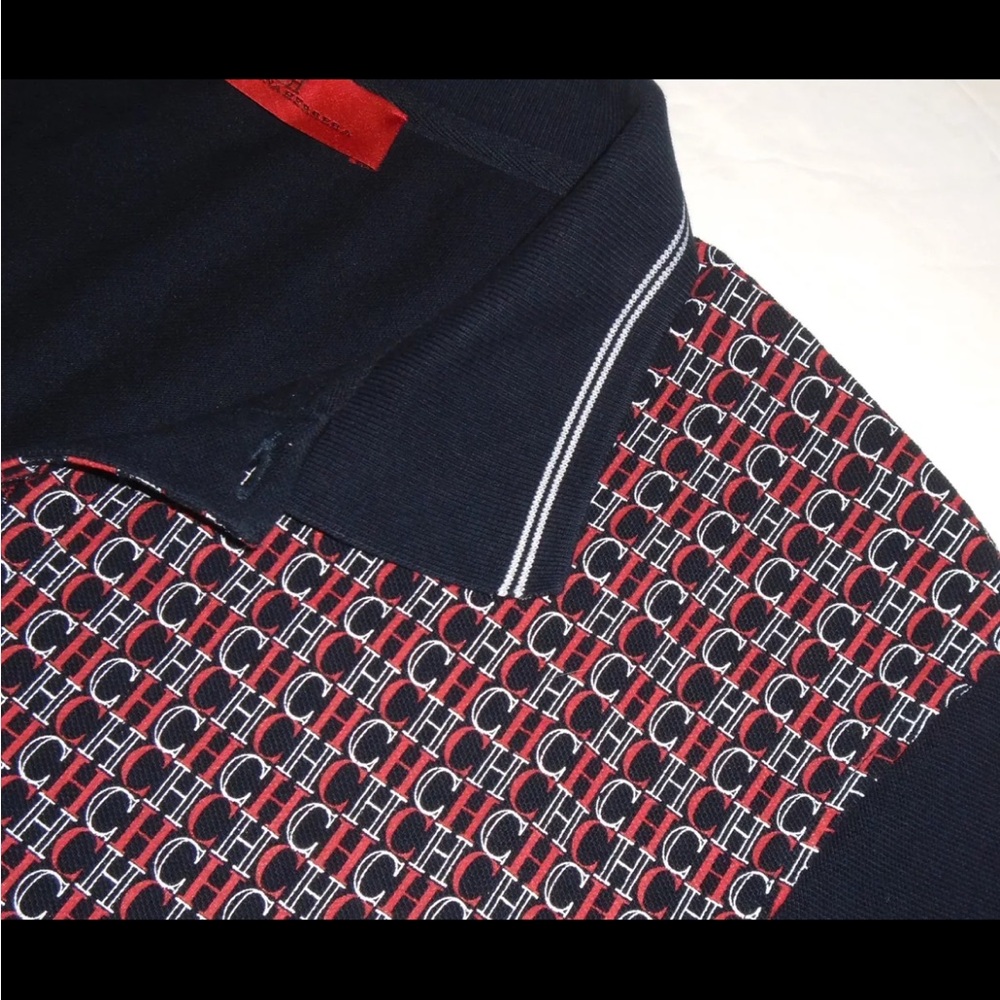 NWT’s Carolina Herrera Polo Shirt Men’s Size Medium - Picture 6 of 8